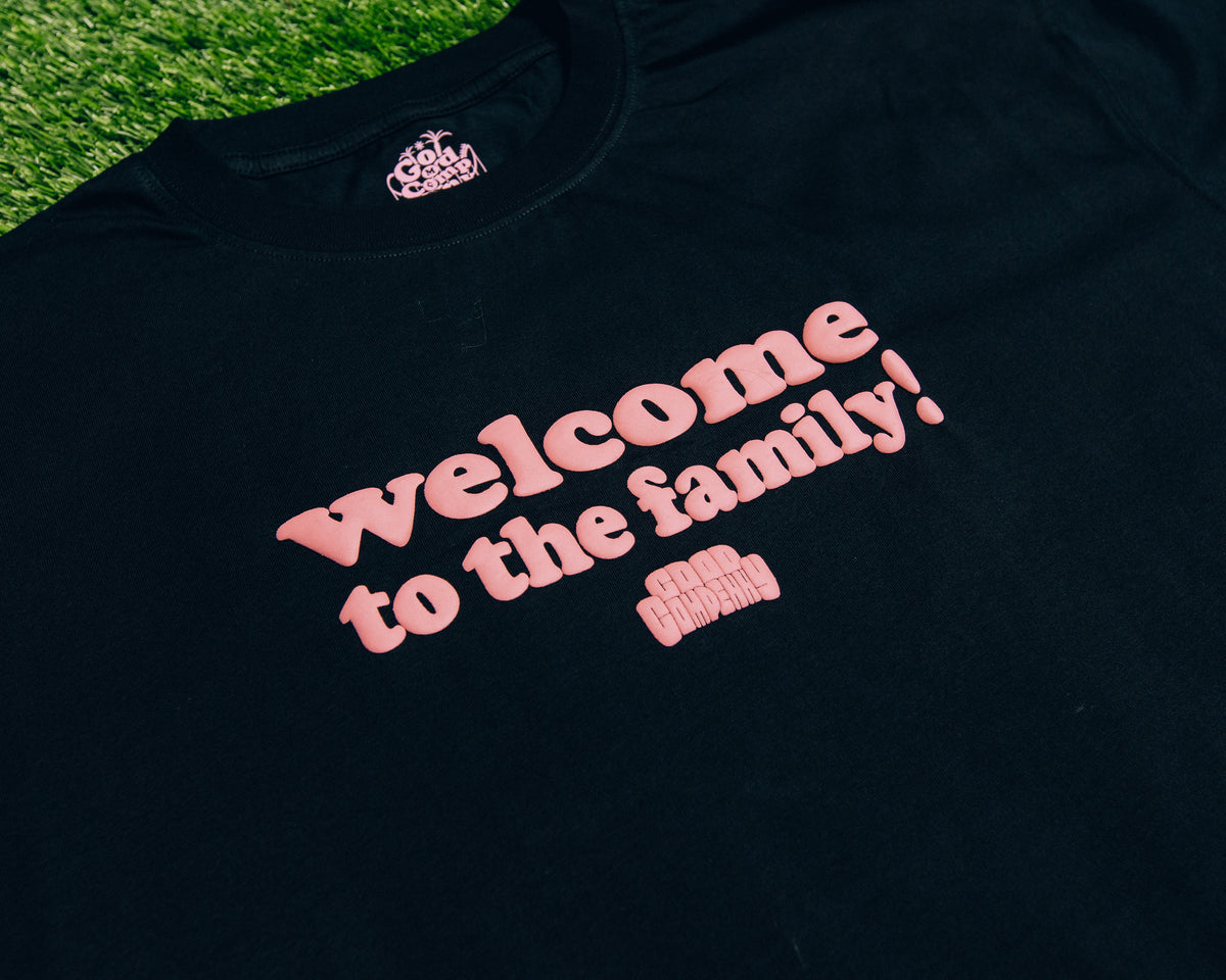 WELCOME TO THE FAMILY "BLACK / PINK" SHIRT
