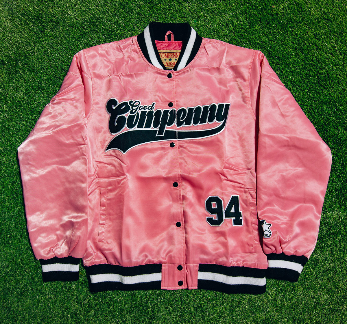 GC "BUBBLEGUM" SATIN JACKET