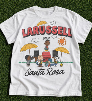 LARUSSELL x SNOOPY SANTA ROSA SHIRT! (SPECIAL ORDER)
