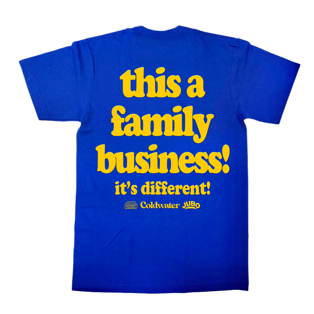 "FAMILY BUSINESS" TEE [ROYAL]