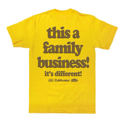 "FAMILY BUSINESS" TEE [BANANA]